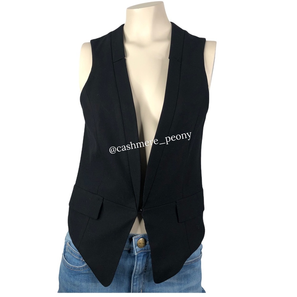 Zara Sexy Black Vest XS